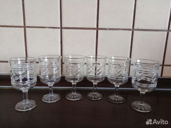 Рюмки СССР новые набор
