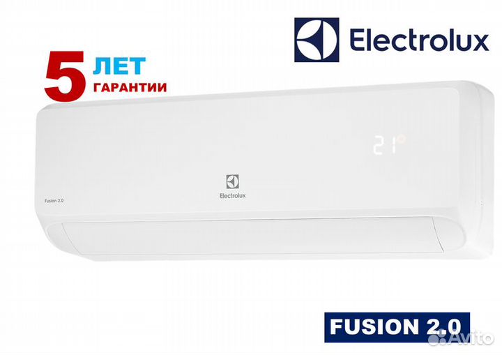 Сплит-система Electrolux fusion 2.0