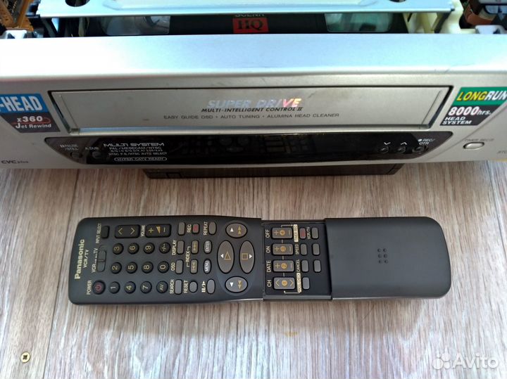 Устройство размагничивающее, VHS плеер Panasonic