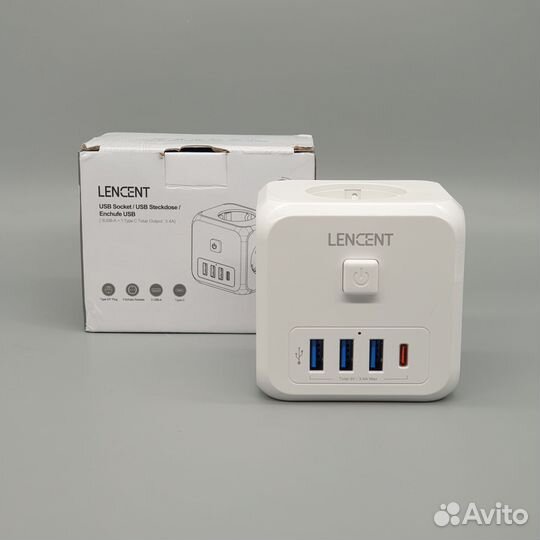 Сетевой адаптер Lencent PA037EU 7-в-1