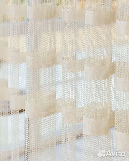 Тюль Фрида Айвори