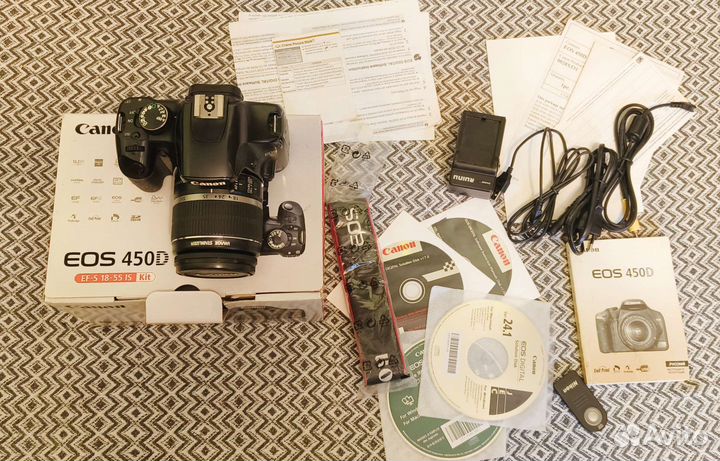 Canon EOS 450D Kit EF-S 18-55mm f/3.5-5.6