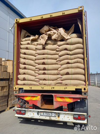 Кофе зерновой Арабика обжаренный Бразилия 20 кг