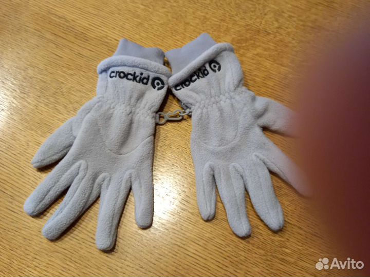 Перчатки флисовые на 7-9 лет