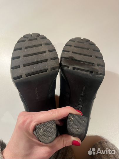 Ботильоны натуральная кожа