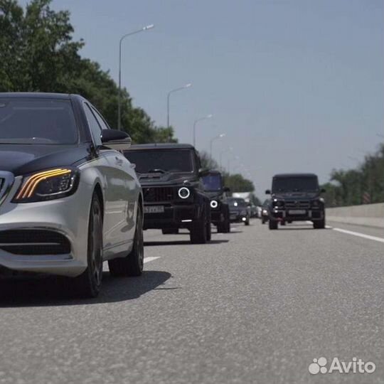 Прокат аренда авто на свадьбу Мерседес лимузины