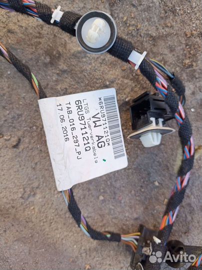 Проводка двери передняя правая Volkswagen Polo