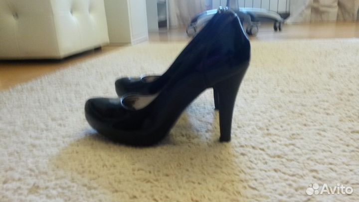 Стильные туфли черные