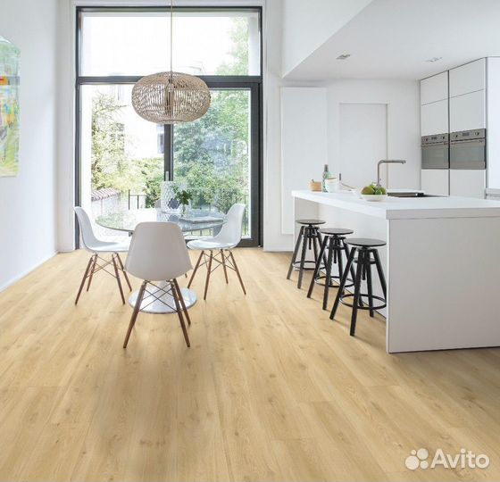 Пвх-плитка Quick-Step Alpha Vinyl Бежевый дуб