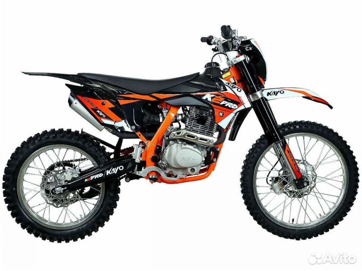 Мотоцикл кроссовый kayo K2 PRO 21/18 2024 г