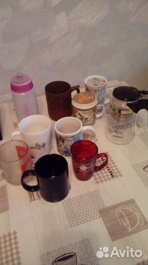 Чайный, столовый сервизы, кружки,набор д/сып.прод