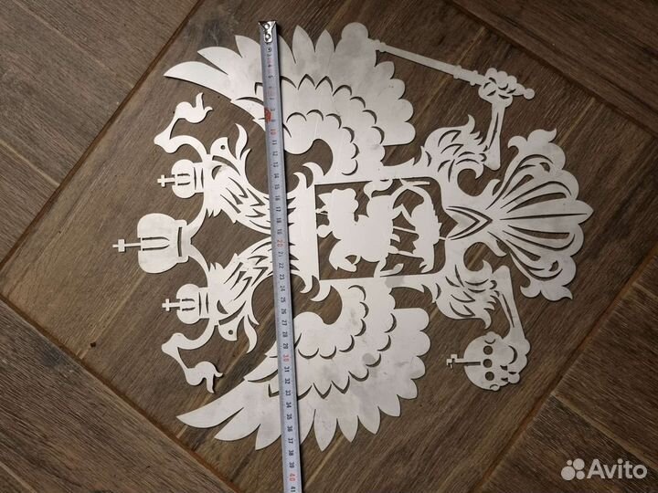 Двуглавый орёл. Металл