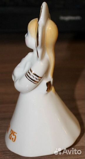 Фарфоровая статуэтка Катюша СССР 1985, Вербилки