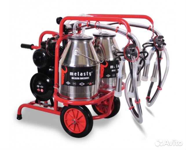 Доильные аппараты сухого типа Melasty Турция