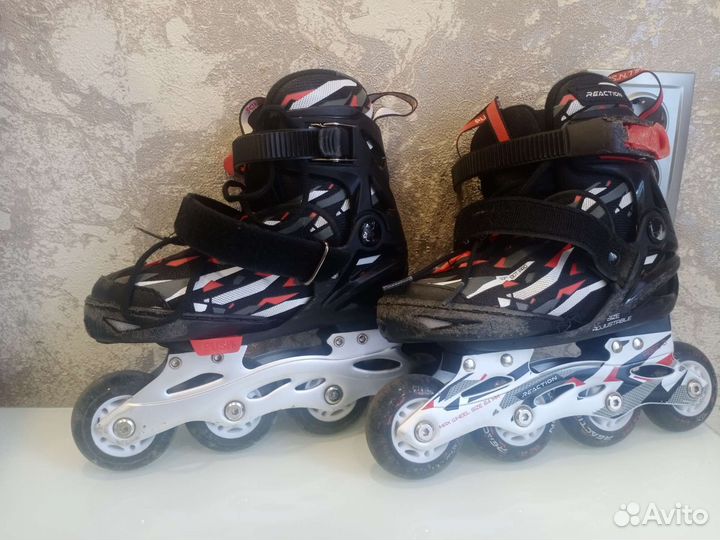 Роликовые коньки детские раздвижные