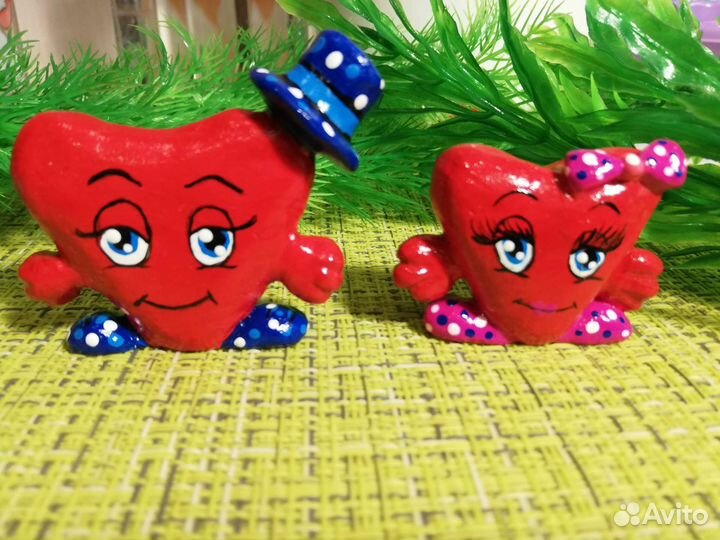 Валентинки Сердечки на 14 февраля, 8 марта