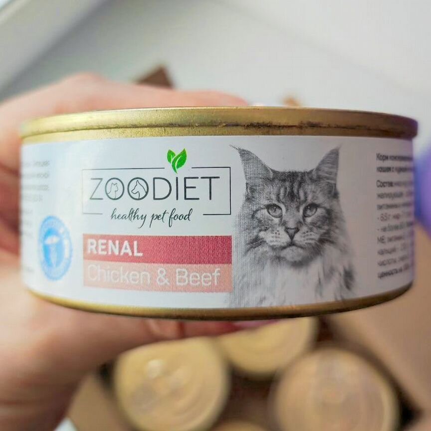 Корм для кошек Zoodiet renal