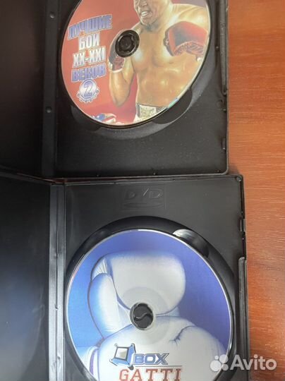 Набор DVD с боксёрскими боями