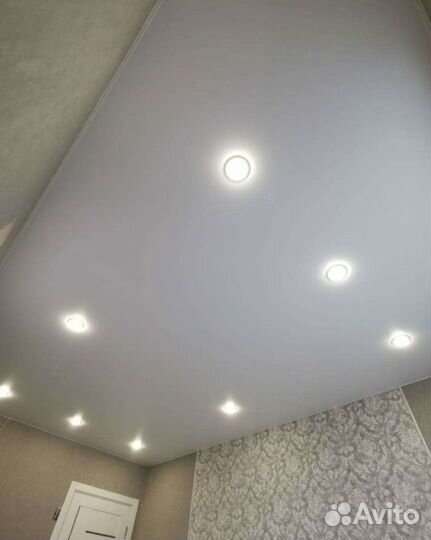 Натяжные потолки с гарантией