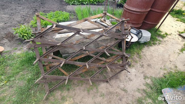 Борона зубовая СССР