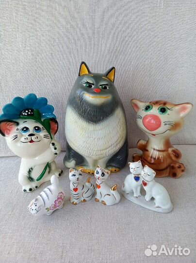 Фигурки кошек копилки статуэтки