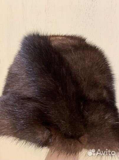 Шляпка норковая, женская