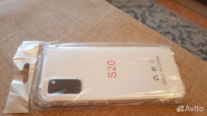 Силиконовый чехол S20 samsung