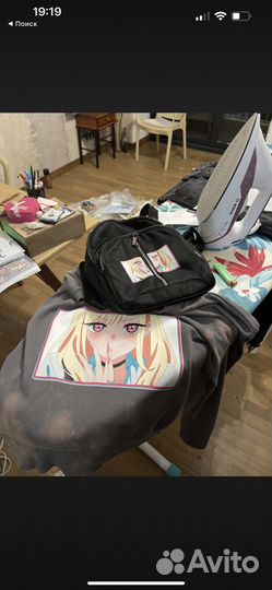 Премиум термо наклейка аниме