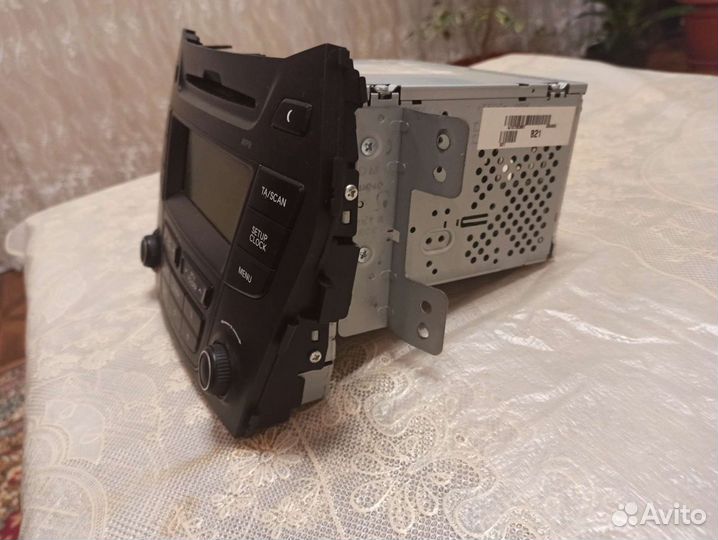 Штатное головное устройство hyundai santa fe