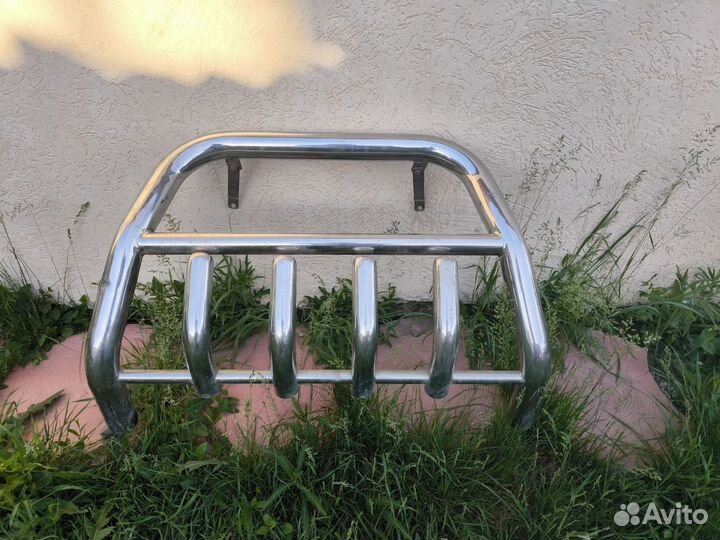 Защита переднего бампера Nissan x-trail