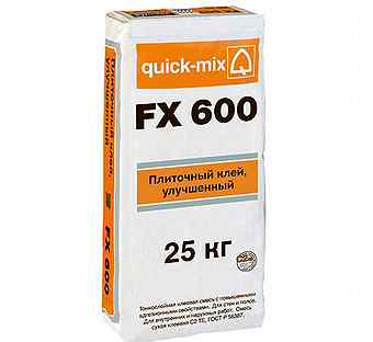 Плиточный клей улучшенный FX 600(FKU), C2 TE