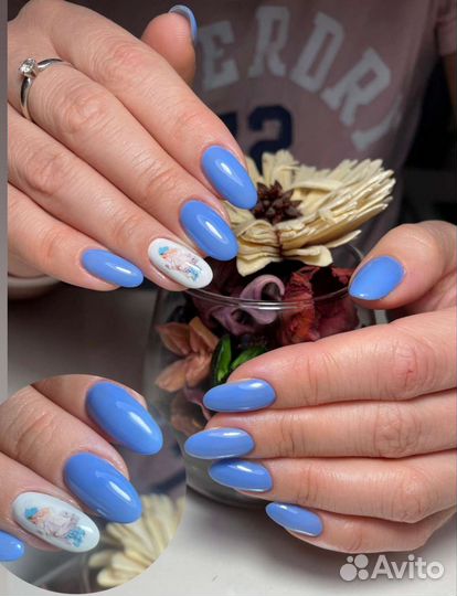 Маникюр и педикюр с покрытием гель лак