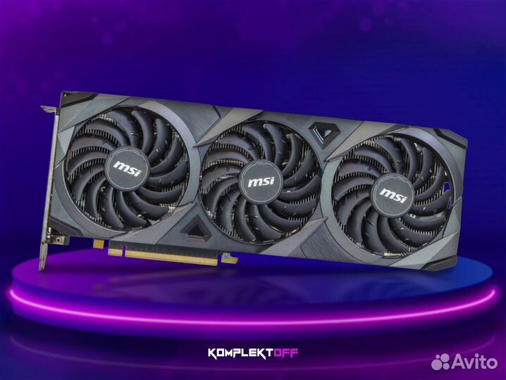 Видеокарта MSI Ventus 3X GeForce RTX 3070