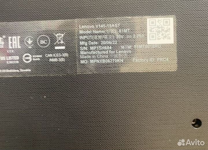 Ноутбук Lenovo Full hd, SSD,HDD,8gb