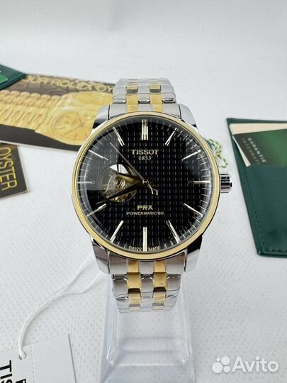 Часы мужские tissot prx skeleton combi