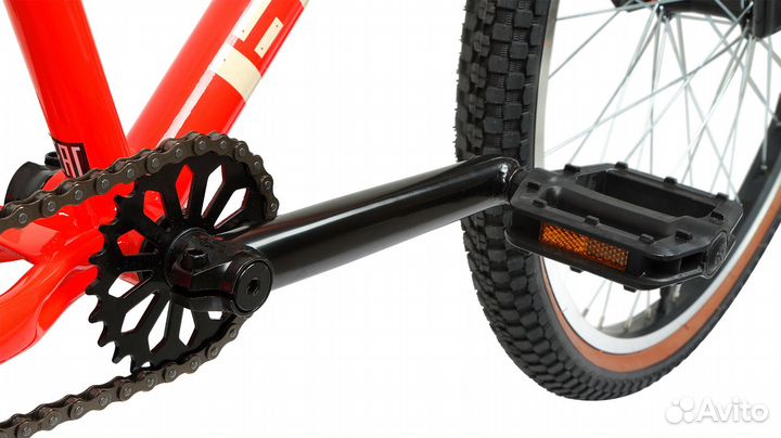 Велосипед Forward Zigzag BMX d-26 (2021) красный/б