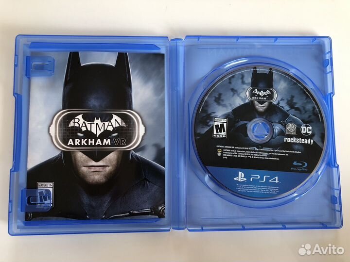 Диск с игрой Batman Arkham VR