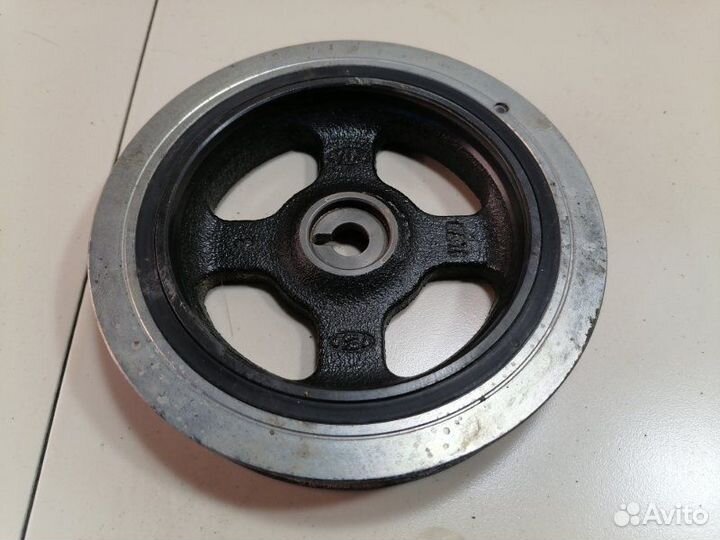 Шкив коленвала Hyundai Solaris HCR G4FG