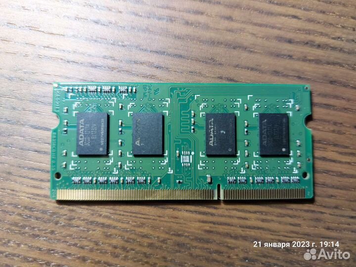 Оперативная память ddr3 для ноутбука