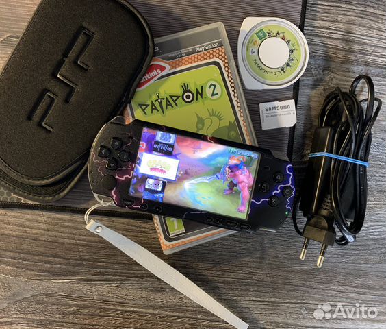 Sony PSP 2004, 64gb, 400+ игр (комплектом)