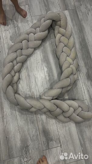 Бортик косичка