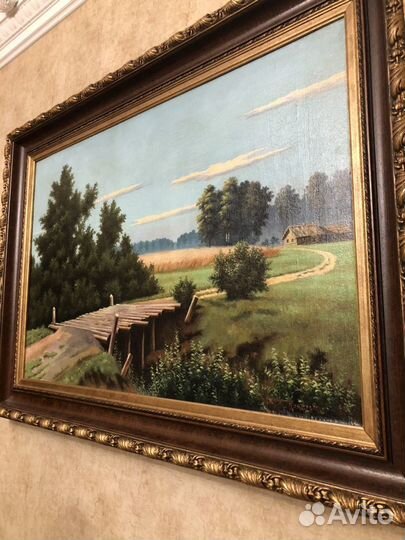 Антикварная русская картина