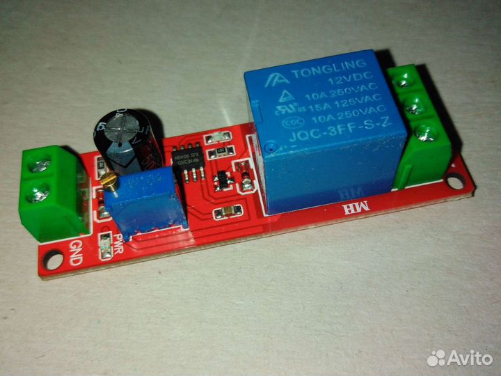 Реле задержки времени NE555