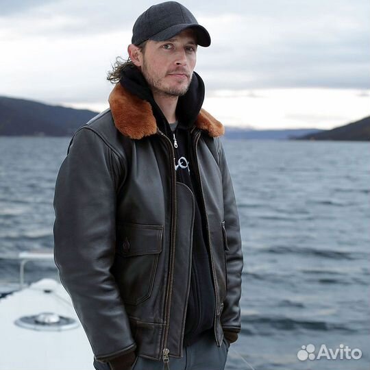 Кожаная куртка Cockpit G1, Z201035M