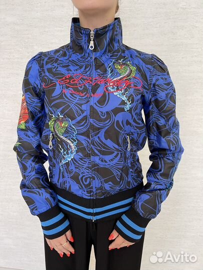 Куртка бомбер Ed Hardy оригинал 42