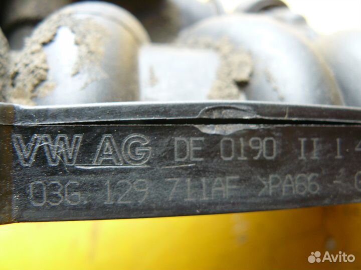 Коллектор впускной Volkswagen Passat B6 2.0 BKP