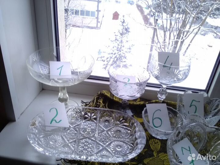 Изделия из Хрусталя советское