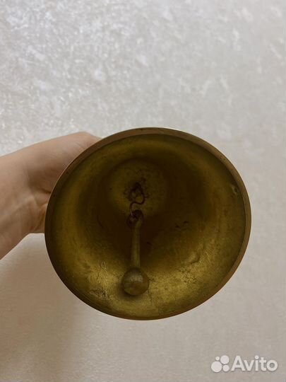 Колокольчик с ручкой