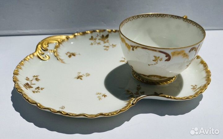 Чашка ланч сет Haviland Лимож