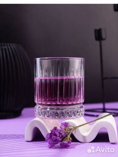 Набор стеклянных стаканов 210мл